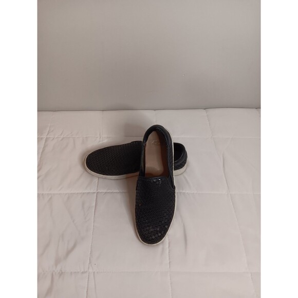 Ugg Cas Glitter Trainer Slip On Sneaker Shoe Sz 8.5 Star Sparkle Black - Picture 1 of 8